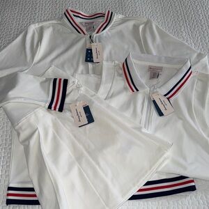 NWT Tommy Bahama women’s activewear tennis set, Size M. UPF 50.